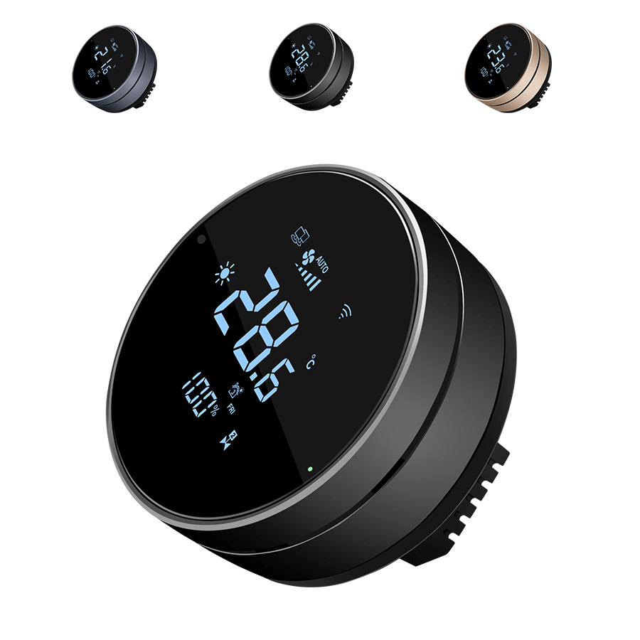 Wifi Thermostat - コンフォーター24V FC610 ネスト型プログラマブルエアコンHVAC ModbusファンコイルルームタッチスクリーンスマートWIFIサーモスタット