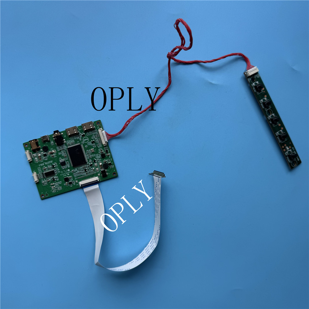 Microcontroller Kit - B140HAN01.4/B140HAN01.2スクリーン用コントローラーボードキット マイクロパネル LEDミニ1920x1080モニター 2 HDMI対応 LCD