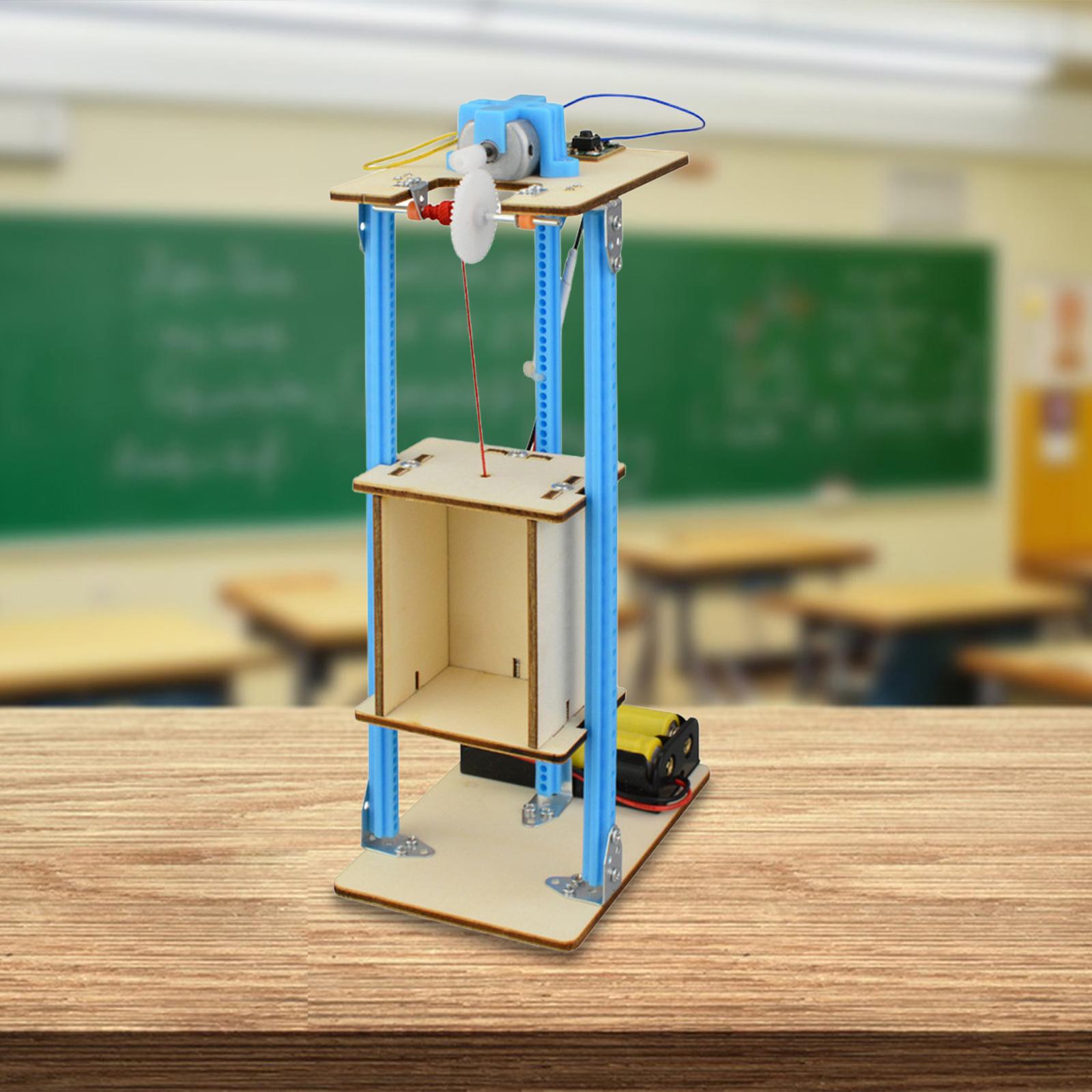DIY 木製エレベーターおもちゃモデルキット 子供向け 簡単 - Stem Robotics Kit のレビューと価格