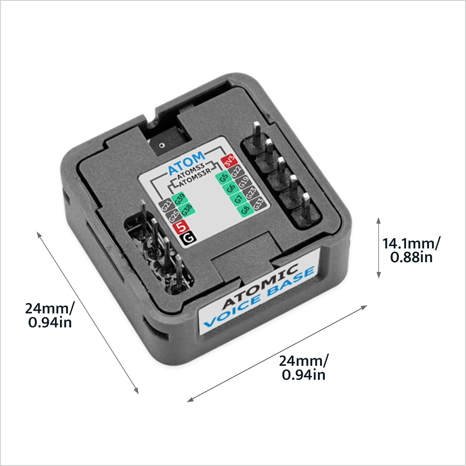 M5Stack公式アトミックボイスベース（マイクとスピーカー - Electronics Project Kit のレビューと価格