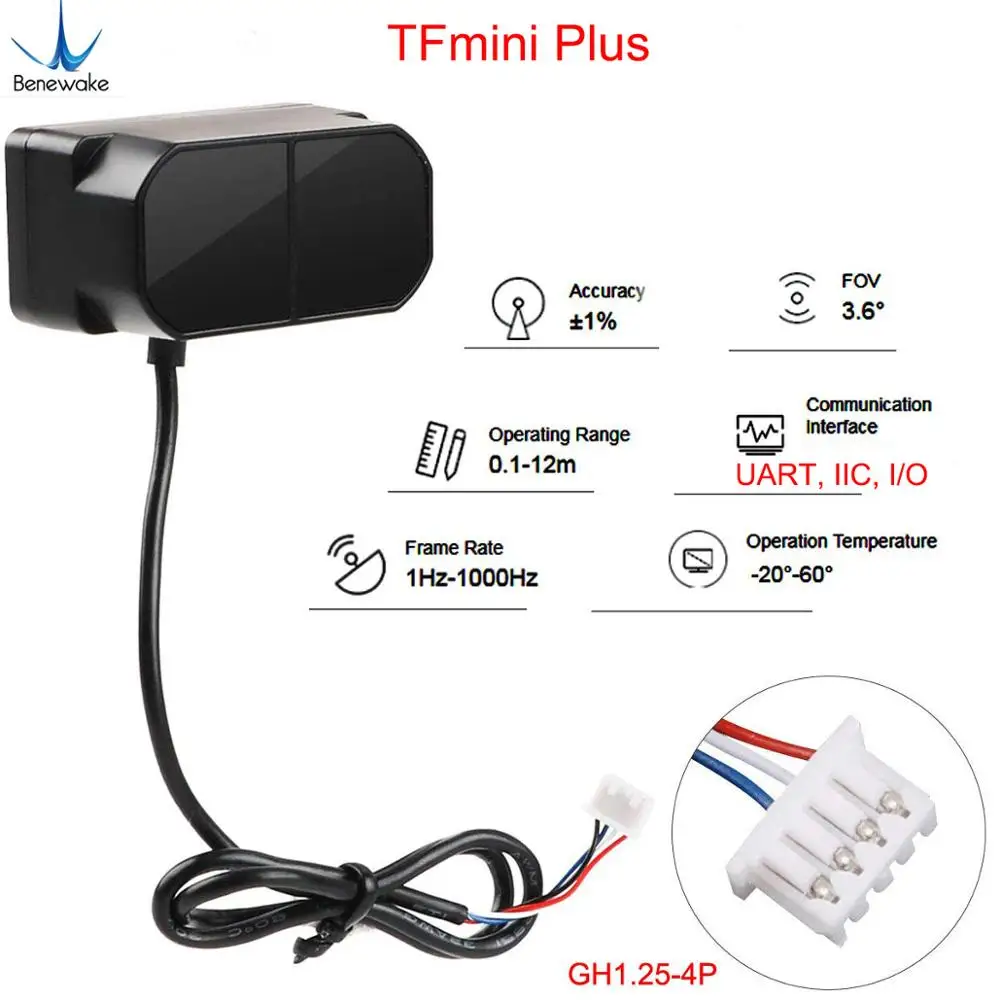 Benewake TFmini-S/TFmini Plus  - Sensor Kit Arduino のレビューと価格