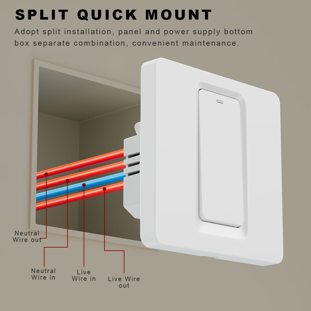 スマート給湯器スイッチ/WiFi&Bluetooth タッチ - Smart Light Switch Wifi のレビューと価格