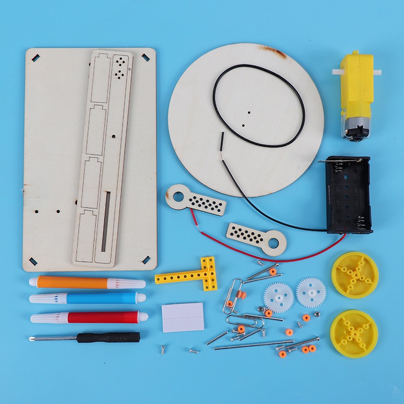 1-3個入り DIY木製電動プロッター描画ロボットおもちゃ  - Stem Robotics Kit のレビューと価格