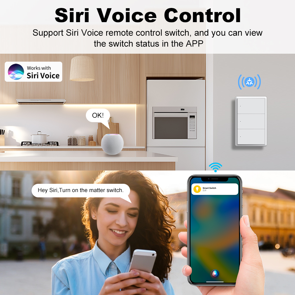 MANHOT ホームキット WiFi スマートスイッチ ニュ - Smart Light Switch Wifi のレビューと価格