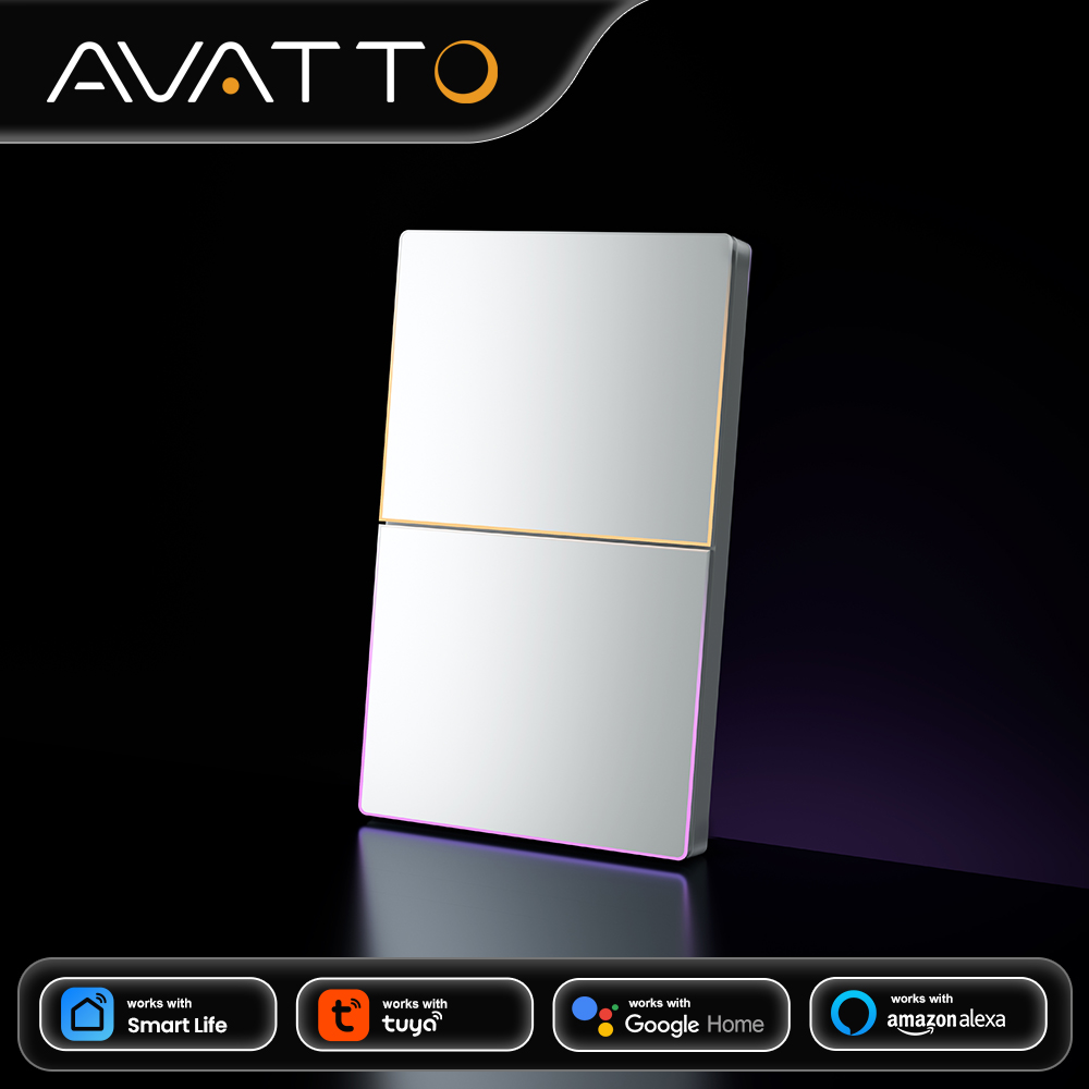 AVATTO 1/2/3/4連 WiFi スマートライトスイ - Smart Light Switch Wifi のレビューと価格